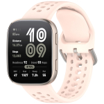 Originaalrihm Amazfit Bip 6 jaoks Rihm nutikella tarvikud sportlik hingav Silikoon Correa pulseras Amazfit Bip6 K&auml;ev&otilde;ru For Amazfit Bip 6 heleroosa v&auml;rv