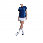 Nike Dri-FIT Jalgpall Chelsea FC SS25 2025/26 Stadium Kodus L&uuml;hikeste Varrukatega Jalgpallis&auml;rk Naiste topid Kiire-Sinine Valge Kiirus-Punane HJ5093-496 L