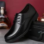 uus must Meeste pidulikud kingad s&uuml;gis Talv Meeste klassikalised kingad Br&auml;ndi meeste nahast kingad Meeste klassikaline &auml;ri h&auml;rrasmees 38 must