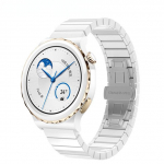 22mm 20mm Keraamiline Rihm Huawei Watch GT3 Pro 46mm/43mm jaoks Metallist K&auml;ev&otilde;ru Samsung Watch 5/4/3 Amazfit GTR/Stratos jaoks Self-test width 22mm valge