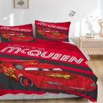 3 tk Blixt McQueeniga tr&uuml;kitud voodipesukomplekt,(Sisaldab 1 tekikotti ja 2 padjap&uuml;&uuml;ri, tekk ei kuulu komplekti) yy250814064 135x200cm