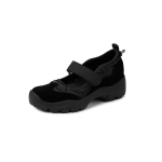 Kvaliteetsed Moodsad Naiste Lamedad Kingad &Uuml;mara Ninaga Madalad Kingad Vabaaja Hingavad Slip-on Lamedad V&auml;litingimustes Naiste Mary Jane Kingad 38 black