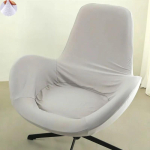 Elastne vabaajatooli &uuml;mbris Jacquard Kogu kattev munatooli kate Kaardus tugitooli istmekate hotelli kodupeo jaoks brown