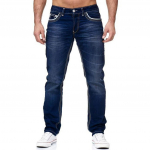 Igap&auml;evased Bastic Solid Stretch sirge l&otilde;ikega teksad meestele vuntsiefektiga taskutega denimist cargo p&uuml;ksid vabaaja lahtised pantalones hombre p&uuml;ksid M