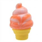 (Oranž) NeeDoh Nice Cream Koonusj&auml;&auml;tis Squeeze M&auml;nguasi Fidget M&auml;nguasi &Auml;revus Sensoorsed M&auml;nguasjad