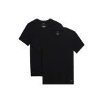 Nike kitsa l&otilde;ikega &uuml;mmarguse kaelusega l&uuml;hikeste varrukatega T-s&auml;rk (2-pakk) Meeste pealisr&otilde;ivad Must KE1191-001 S black