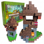 Magnetilised Piksliklotsid Loss Torn 300 tk Komplekt Klotsid Minecraft