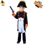 Laste Napoleoni kost&uuml;&uuml;m Pikkkrae Halloweeni & Lavaesinemiste jaoks S: 4-6 Years 110-120CM black