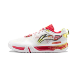 Li Ning Saga 3pro Summutavad Libisemisvastased Kulumiskindlad Madalad Sulgpallijalatsid Unisex Valge Kollane AYAV001-5 45