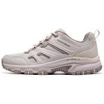 Skechers Hillcrest Mugavad V&auml;litingimustesse Vastupidavad Toetavad Tasakaalustatud Kerged Tagasil&ouml;&ouml;giga Madalad Matkasaapad Naiste matkasaapad Hall Pruun 180022W-TPE 35 gray