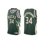 (L) (M) Bucks Antetokounmpo # 34 Korvpallivorm T&auml;iskasvanud Poisid Spordivorm S