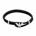 Emporio Armani Moodne Punutud Trendikas Meeste Nahast K&auml;ev&otilde;ru Meeste Must EGS3237040 must