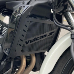 2024 Mootorratta radiaatori kaitsev&otilde;re CNC Kawasaki VULCAN S/650 SE/Cafe/Sport VULCANS650 2015- jaoks B black