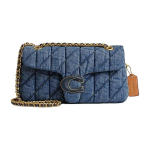 COACH Tabby kangast crossbody kott, &otilde;lakott keskmine naistele, indigosinine Basic Set (Bag + Dustproof Bag) indigo
