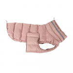 Tuulet&otilde;kked Lemmikloomariided Talvine soe paks kutsikakoera sulejope v&auml;ikestele keskmistele koertele Whippet hurt Mantlid maskotid R&otilde;ivad (Pink,S-chest 58-68cm)