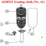 Philipsi rippraua AIS8540 8531 AIS6020 triikimiskanga, k&uuml;ljekonksu, tarvikute jaoks black