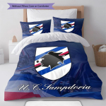 UC. Sampdoria Voodipesu Tekikott Tekikott Padjap&uuml;&uuml;r Kodu Kaunistus S&uuml;nnip&auml;evakingitus (1 * tekikott + 2 * padjap&uuml;&uuml;ri, ilma s&uuml;damikuta) 135x200cm blue
