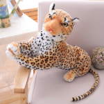 Hiiglasuuruses elutruu metsakuningas Panthera simulatsiooniga t&auml;idisloom metsik loom gepard pl&uuml;&uuml;s, must panter leopard pehmed m&auml;nguasjad 30cm
