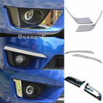 Auto Styling Detector ABS kroomitud kate trimmipea eesmine udutule laterna raam varraste vormimine 2tk Honda FIT JAZZ 2014 2015 2016 jaoks Style 1