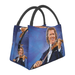 Andre Rieu Parimad Andre Rieu Isoleeritud L&otilde;unakk Kott Naistele Bento Ladustamiseks Toidukarbid Konteiner Jahuti Termiline L&otilde;unakk Koguja One Size gray
