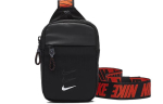 Nike Pol&uuml;ester Crossbody kott Sling kott Tavaline Unisex Must ONESIZE black