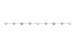 Swarovski Remix Collection K&auml;ev&otilde;rud Naistele 5451041 M gray