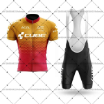 Cube Team Rattas&auml;rk Suvine Meeste Rattas&auml;rk Hingav Pealmine Kiiresti Kuivav Spordiratas&auml;rk P&uuml;ksid P&uuml;ksirihmad P&uuml;ksipolster L&uuml;hikesed P&uuml;ksid XS（old） orange