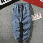Suur Suurus Meeste Jogger Jeans 6XL 7XL 8XL Streetwear Must Sinine Vabaaja Denim Cargop&uuml;ksid Stretch Puuvill Kitsenevad Teksad Baggy P&uuml;ksid 8XL
