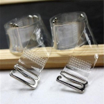 4 tk = 2 paari l&auml;bipaistvaid silikoonist rinnahoidja rihmasid naiste sisekandmisrihmad t&uuml;drukutele puhas