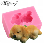 Silikoonvormid 3D armas koerakujuline meisterdamine k&uuml;psetamine fondant koogi kaunistamiseks t&ouml;&ouml;riistad tarretis kommid &scaron;okolaadivorm