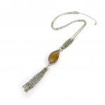 Les Tr&eacute;sors De Lily [N3601] - Collier 'Kilimanjaro' ambre h&otilde;be