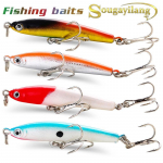 Crankbaits Fishing Bait 4tk Kunstlik Minnow Fishing Bait Fishing Hard Lure Bass Forell Fishing 1