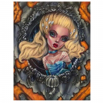 Teemantmaal jaapani v&auml;ike t&uuml;druk 5d Diy Square Teemantmaal ristpistes 20X30CM