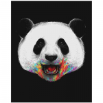 T&auml;ielik 5D Teemantmaaling Loom Panda Teemanttikandid Ristpistes Kodukaunistus K&auml;sitsi valmistatud kingitus 25x30cm