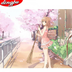 Teemantmaali, religiooni ikoon Buddha teemanttikandid ristpistes portree Zeni teemantmosaiik t&auml;ispuur 20X30CM