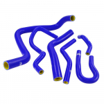 sinine ja kollane 6TK silikoonradiaatori vooliku komplekt HONDA CIVIC DOHC Type R DC2 EK4/9 B16A/B B18C jaoks PQY logoga