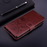 Lillega nahast magnetiga klapp&uuml;mbris Samsung Galaxy A12 A32 A42 A52 A72 5G A21S A51 A71 A01 A11 A21 A31 M21 S20 FE S21 S30 Plus Ultra rahakoti raamatukaanele Samsung Galaxy A51