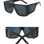 S&otilde;idu pimestamisvastased prillid &Ouml;ised kaugtuledevastased prillid Mood Retro meeste p&auml;ikeseprillid must