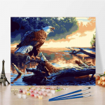 Kunst DIY maalimine numbrite j&auml;rgi l&otilde;uend Kodukaunistus Digitaalne &otilde;limaal Numbrid &otilde;limaal 40x50cm no frame