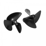 2tk 3 labaga propeller Flytec V500 Flytec 2011-5 elektrilise RC-paadi jaoks 3 Blades must