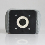 1 tk pestav universaalne tolmuimeja riidest tolmukotist tolmuimeja kott on korduvkasutatav 10*11cm hall v&auml;rv