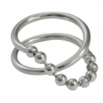 FOXANRY INS Mood Hip Hop S&otilde;rmused Vintage paarid Lihtsad &otilde;&otilde;nsad kahekihilised helmed peoehted Kingitused 17mm h&otilde;be