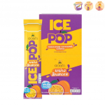 Doi Kham Ice Pop Mamuang Hug Saowarot, Mango ja Passioni Jook, 85 g. x 6 kotikest (1 kast) 85 g. x 6 Sachets