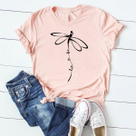 (Aasia suurus)Naiste prinditud s&auml;rk Suvine armastuskirja trend Armas l&uuml;hikeste varrukatega mood T-s&auml;rk Riietus vabaaja naiste graafiline T-s&auml;rk S