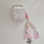 Cartoon Laser Butterfly k&auml;ev&otilde;ru 3D Diy Original 2023 Uus Imd juhtmevaba Bluetooth k&otilde;rvaklappide &uuml;mbris Apple Airpod 1 2 3 Pro 2nd jaoks For Airpods Pro