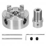 Treipingi padrun 3 l&otilde;ua/4 l&otilde;uaga k&auml;sitsi isetsentreeruv kinnituspolt lihvimiseks freespinkimiseks 4 jaws-5mm