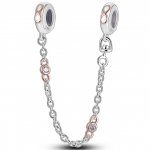 H&otilde;bedane klamber 925 Sterling h&otilde;bedane klambriv&otilde;lu karikakra helmed, kork sobib originaal k&auml;ev&otilde;ru ehteklambriga DIY ehete valmistamine