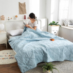 Veega pestud puuvillane kliimaseade, suvine jahe tekk, kevad- ja s&uuml;gistekk, suvine professionaalne tekk 100x150cm