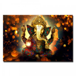 India Religioon Jumal Ganesha L&otilde;uendimaal Seinakujundus Elevandiprint Aasia M&uuml;toloogia Plakat Usk Kunstiteos Kodu Dekoratsioon 21x30 No Frame