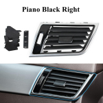 Esirea tuul, vasak, parem, &otilde;hukonditsioneeri ventilatsiooniv&otilde;re v&auml;ljalaskepaneel Mercedes-Benzi jaoks ML GL GLE GLS W166 W292 Piano Black Right black